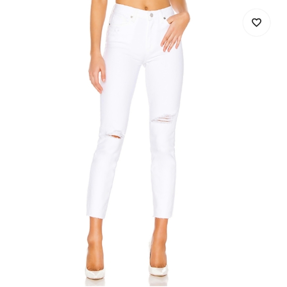 PAIGE Denim - Paige Jean Hoxton Slim White Size 34